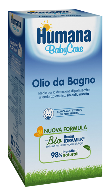 HUMANA BABY CARE OLIO DA BAGNO 200 ML - Farmacia Murachelli Di Putelli dr. Giovanni