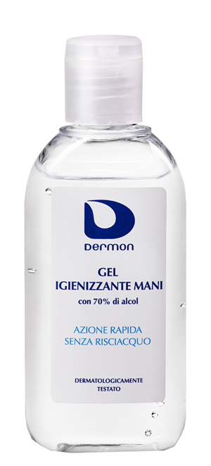 DERMON GEL IGIENIZZANTE MANI 100 ML 70% ALCOOL - Farmacia Murachelli Di Putelli dr. Giovanni