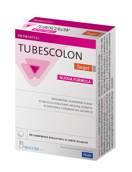 TUBESCOLON TARGET 30 COMPRESSE NUOVA FORMULA - Farmacia Murachelli Di Putelli dr. Giovanni
