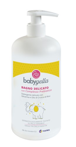 BABYGELLA PREBIOTIC BAGNO DELICATO 500 ML - Farmacia Murachelli Di Putelli dr. Giovanni
