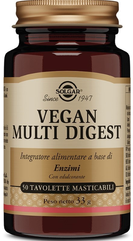 VEGAN MULTI DIGEST 50 TAVOLETTE MASTICABILI - Farmacia Murachelli Di Putelli dr. Giovanni