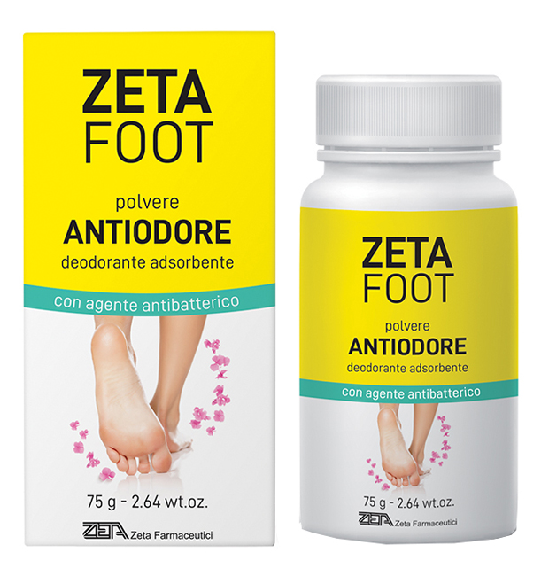 ZETAFOOT POLVERE ANTIODORE 75 G - Farmacia Murachelli Di Putelli dr. Giovanni