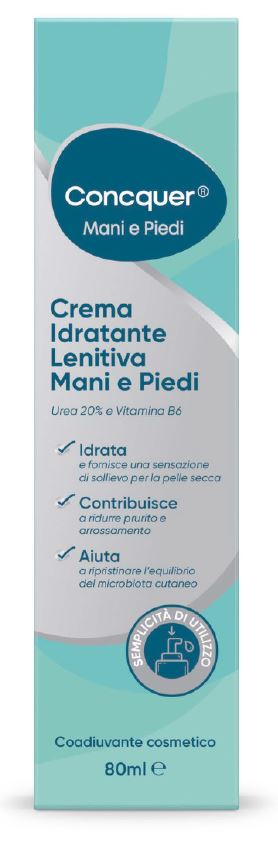 CONCQUER CREMA MANI/PIEDI 80 ML - Farmacia Murachelli Di Putelli dr. Giovanni