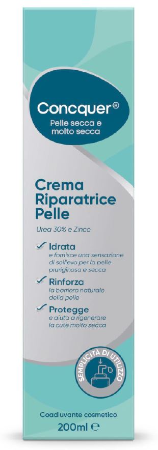 CONCQUER CREMA RIPARATRICE PELLE 200 ML - Farmacia Murachelli Di Putelli dr. Giovanni
