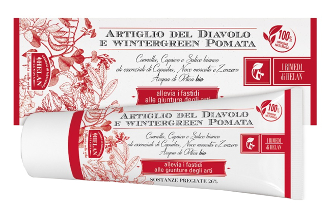 I RIMEDI DI HELAN ARTIGLIO DIAVOLO WINTERGREEN POMATA 75 ML - Farmacia Murachelli Di Putelli dr. Giovanni