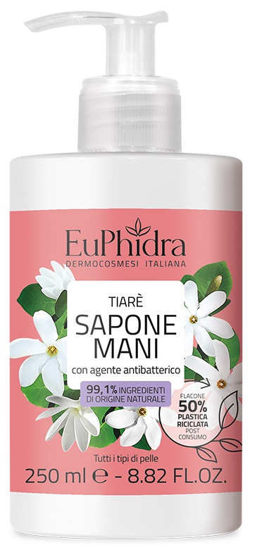 EUPHIDRA SAPONE LIQUIDO TIARE' 250 ML - Farmacia Murachelli Di Putelli dr. Giovanni