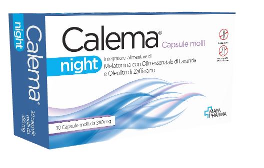 CALEMA NIGHT 30 CAPSULE MOLLI - Farmacia Murachelli Di Putelli dr. Giovanni