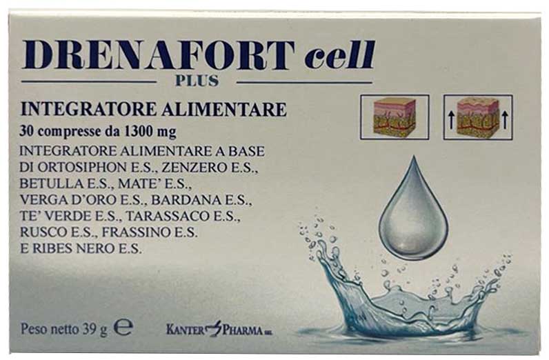 DRENAFORT CELL PLUS 30 COMPRESSE - Farmacia Murachelli Di Putelli dr. Giovanni