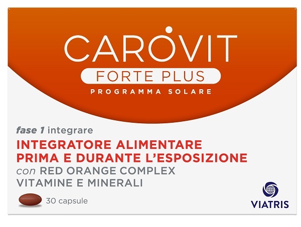 CAROVIT FORTE PLUS PROGRAMMA SOLARE 30 CAPSULE BL - Farmacia Murachelli Di Putelli dr. Giovanni