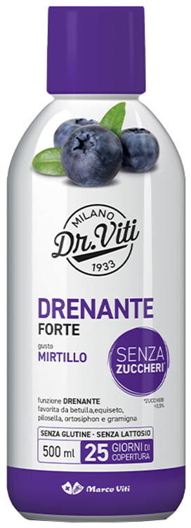 DRENANTE FORTE MIRTILLO 500 ML - Farmacia Murachelli Di Putelli dr. Giovanni