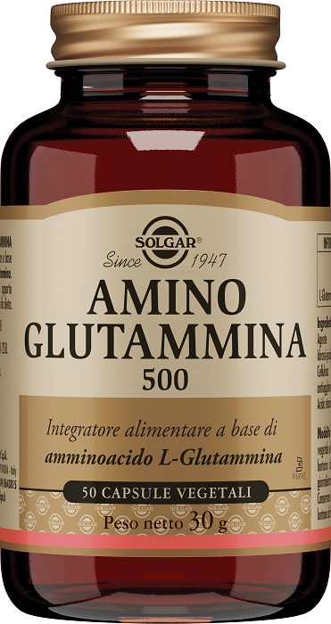 AMINO GLUTAMMINA 500 50 CAPSULE VEGETALI - Farmacia Murachelli Di Putelli dr. Giovanni