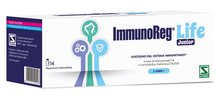 IMMUNOREG LIFE JUNIOR 14 FLACONCINI - Farmacia Murachelli Di Putelli dr. Giovanni