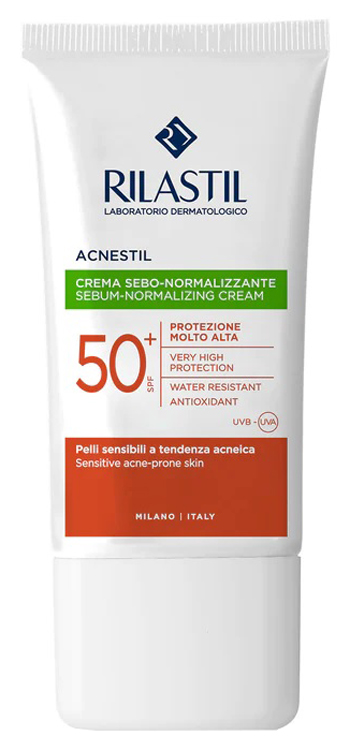 RILASTIL SUN SYSTEM ACNESTIL CREMA SPF50+ 40 ML - Farmacia Murachelli Di Putelli dr. Giovanni