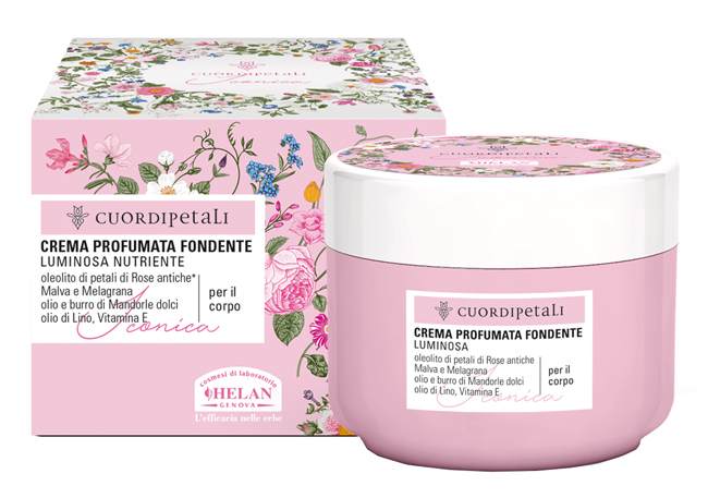 CUOR DI PETALI ICONICA CREMA PROFUMATA FONDENTE LUMINOSA 200 ML - Farmacia Murachelli Di Putelli dr. Giovanni