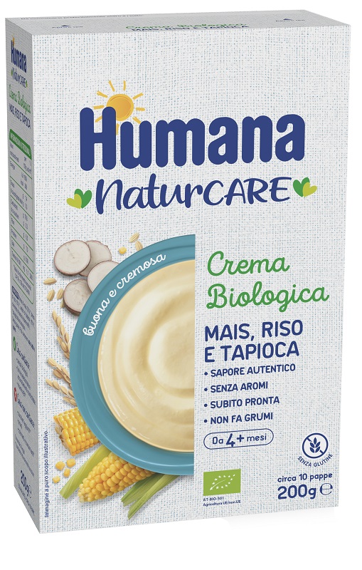 HUMANA CREMA MAIS RISO TAPIOCA BIO 200 G - Farmacia Murachelli Di Putelli dr. Giovanni