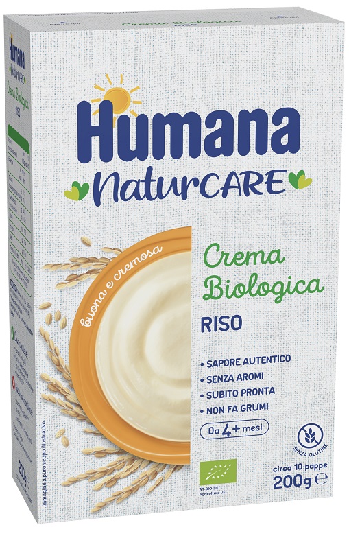 HUMANA CREMA DI RISO BIOLOGICO 200 G - Farmacia Murachelli Di Putelli dr. Giovanni