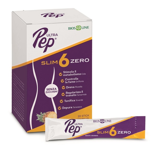 ULTRA PEP SLIM 6 ZERO ANANAS 20 STICK - Farmacia Murachelli Di Putelli dr. Giovanni
