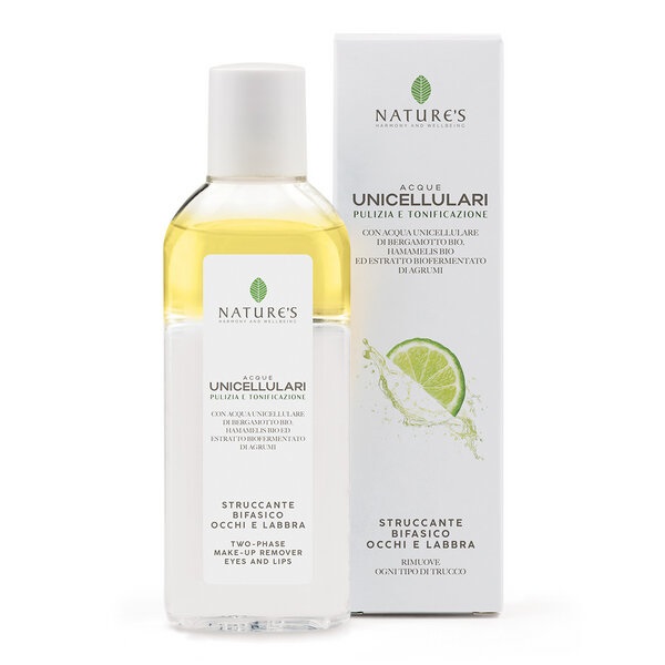 ACQUE UNICELLULARI STRUCCANTE BIFASE OCCHI LABBRA 125 ML NATURE'S - Farmacia Murachelli Di Putelli dr. Giovanni