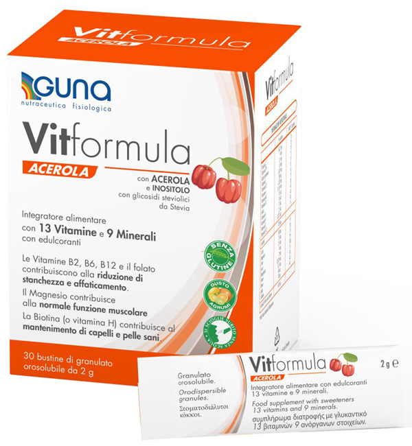 VITFORMULA ACEROLA 30 STICK 2 G - Farmacia Murachelli Di Putelli dr. Giovanni