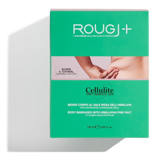 ROUGJ CELLULITE TRATTAMENTO SPA BENDE CORPO AL SALE ROSA DELL'HIMALAYA 2 PEZZI 120 ML - Farmacia Murachelli Di Putelli dr. Giovanni
