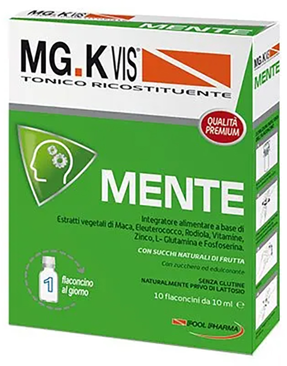 MGK VIS TONICO RICOSTITUENTE MENTE 10 FLACONCINI DA 10 ML - Farmacia Murachelli Di Putelli dr. Giovanni