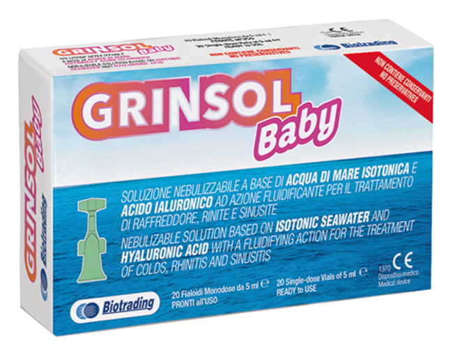 GRINSOL BABY 20 FIALE DA 5 ML - Farmacia Murachelli Di Putelli dr. Giovanni