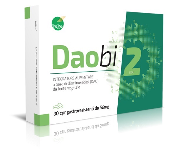 DAOBI 2 30 COMPRESSE GASTRORESISTENTI DA 56 MG SENZA GLUTINE - Farmacia Murachelli Di Putelli dr. Giovanni