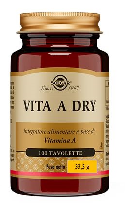 VITA A DRY 100 TAVOLETTE - Farmacia Murachelli Di Putelli dr. Giovanni