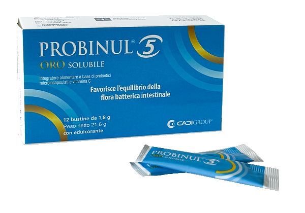 PROBINUL 5 OROSOLUBILE 12STICKPACK - Farmacia Murachelli Di Putelli dr. Giovanni
