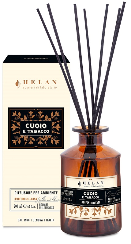 I PROFUMI DELLA CASA CUOIO E TABACCO BASTONCINI AROMATICI 200ML - Farmacia Murachelli Di Putelli dr. Giovanni