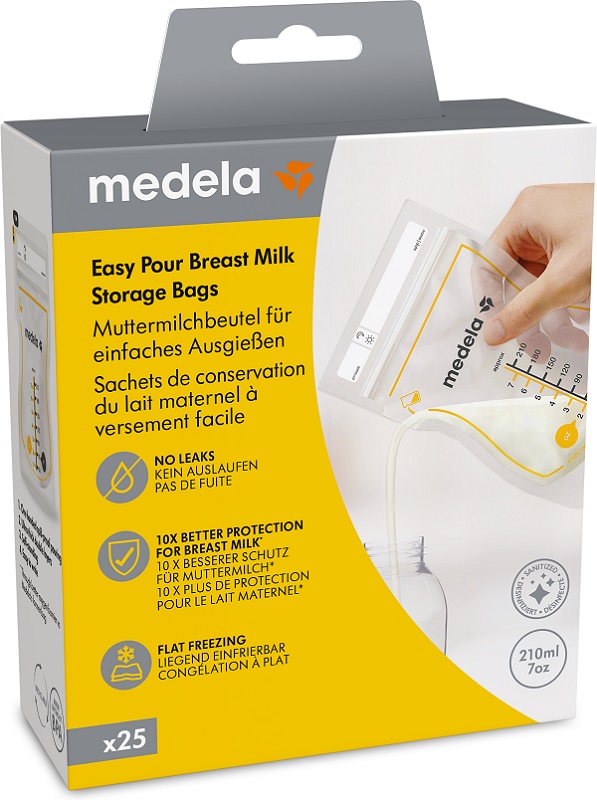 EASY POUR SACCA CONSERVAZIONE LATTE MATERNO 25 PEZZI - Farmacia Murachelli Di Putelli dr. Giovanni