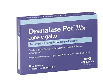 DRENALASE PET MINI CANE GATTO 20 COMPRESSE - Farmacia Murachelli Di Putelli dr. Giovanni