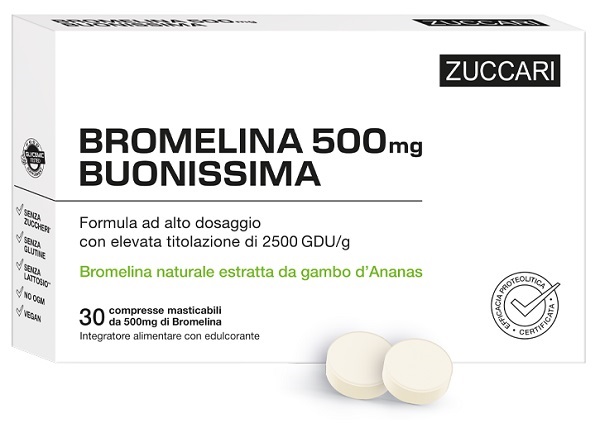 BROMELINA 500 BUONISSIMA 30 COMPRESSE - Farmacia Murachelli Di Putelli dr. Giovanni
