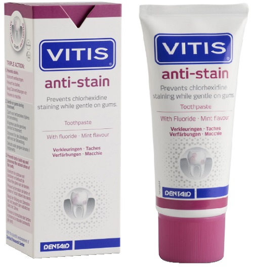 VITIS ANTISTAIN DENTIFRICIO 50 ML - Farmacia Murachelli Di Putelli dr. Giovanni