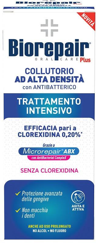 BIOREPAIR PLUS COLLUTORIO ALTA DENSITA' ANTIBATTERICO ABX 250 ML - Farmacia Murachelli Di Putelli dr. Giovanni