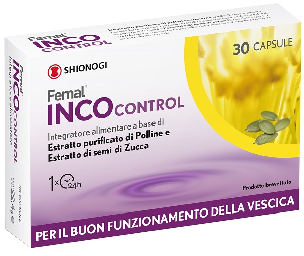 FEMAL INCOCONTROL 30 CAPSULE - Farmacia Murachelli Di Putelli dr. Giovanni