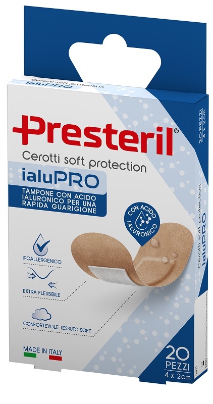 CEROTTO PRESTERIL IALUPRO FORMATO PICCOLO 4X2 CM 20 PEZZI - Farmacia Murachelli Di Putelli dr. Giovanni