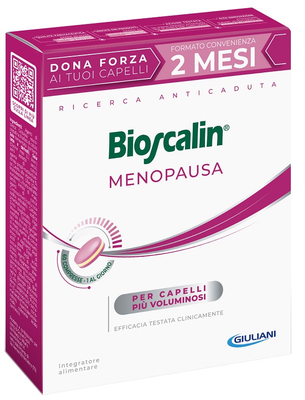 BIOSCALIN MENOPAUSA 60 COMPRESSE - Farmacia Murachelli Di Putelli dr. Giovanni