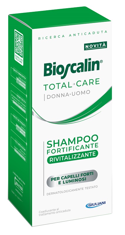 BIOSCALIN TOTAL CARE SHAMPOO FORTIFICANTE RIVITALIZZANTE 200 ML - Farmacia Murachelli Di Putelli dr. Giovanni