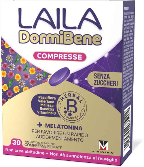 LAILA DORMIBENE 30 COMPRESSE - Farmacia Murachelli Di Putelli dr. Giovanni
