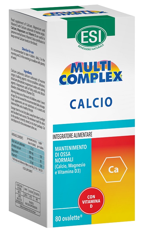 ESI MULTICOMPLEX CALCIO 80 OVALETTE - Farmacia Murachelli Di Putelli dr. Giovanni