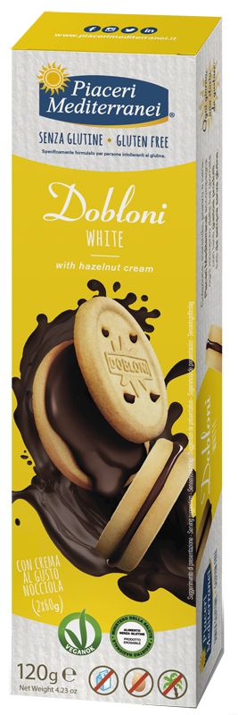PIACERI MEDITERRANEI DOBLONI WHITE 2 PEZZI DA 60 G - Farmacia Murachelli Di Putelli dr. Giovanni