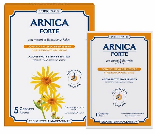ARNICA FORTE CEROTTO 5 PEZZI - Farmacia Murachelli Di Putelli dr. Giovanni