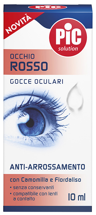 PIC GOCCE OCULARI OCCHIO ROSSO 10 ML - Farmacia Murachelli Di Putelli dr. Giovanni