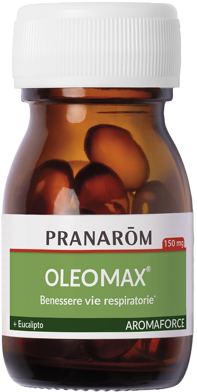 PRANAROM OLEOMAX BENESSERE VIE RESPIRATORIE 15 CAPSULE - Farmacia Murachelli Di Putelli dr. Giovanni