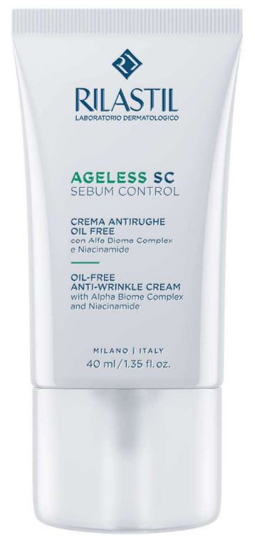 RILASTIL AGELESS SC SEBUM CONTROL CREMA ANTIRUGHE OIL FREE 40 ML - Farmacia Murachelli Di Putelli dr. Giovanni
