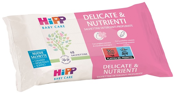 HIPP SALVIETTINE DELICATE & NUTRIENTI 48 PEZZI - Farmacia Murachelli Di Putelli dr. Giovanni