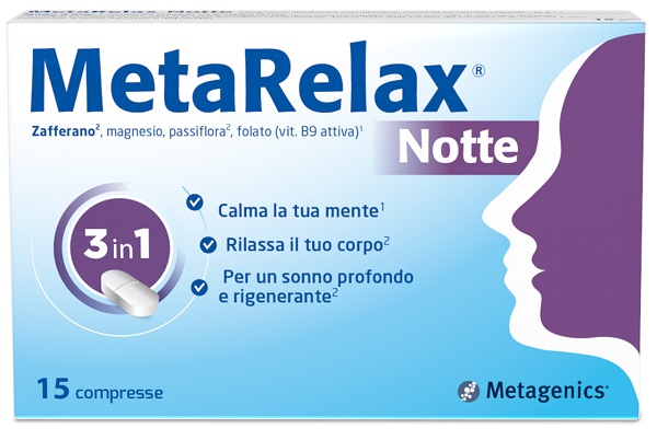METARELAX NOTTE 15 COMPRESSE - Farmacia Murachelli Di Putelli dr. Giovanni