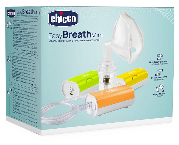 AEROSOL MICROPISTONE MINI EASY BREATH CHICCO - Farmacia Murachelli Di Putelli dr. Giovanni