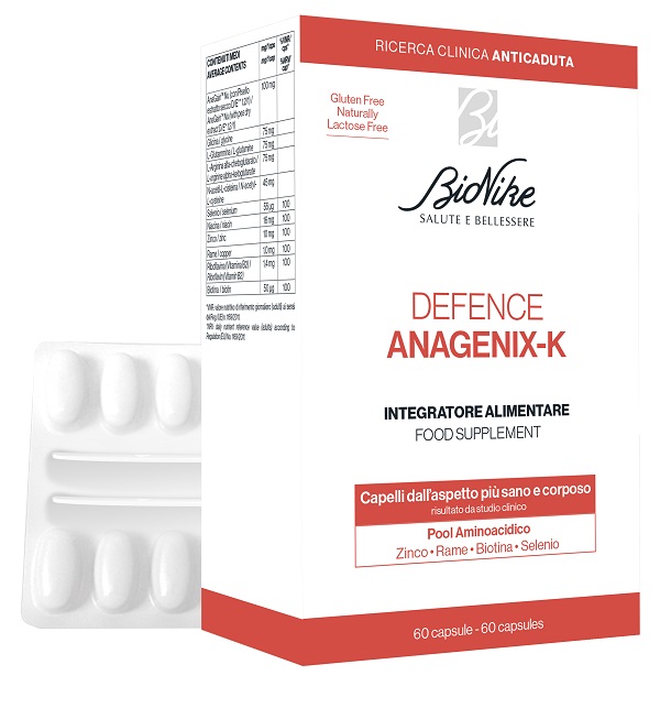 DEFENCE ANAGENIX K INTEGRATORE ALIMENTARE 60 CAPSULE - Farmacia Murachelli Di Putelli dr. Giovanni